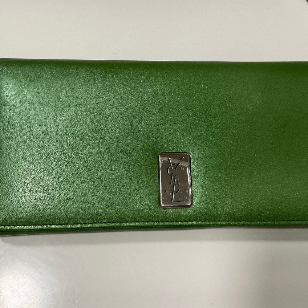 YSL clutch wallet